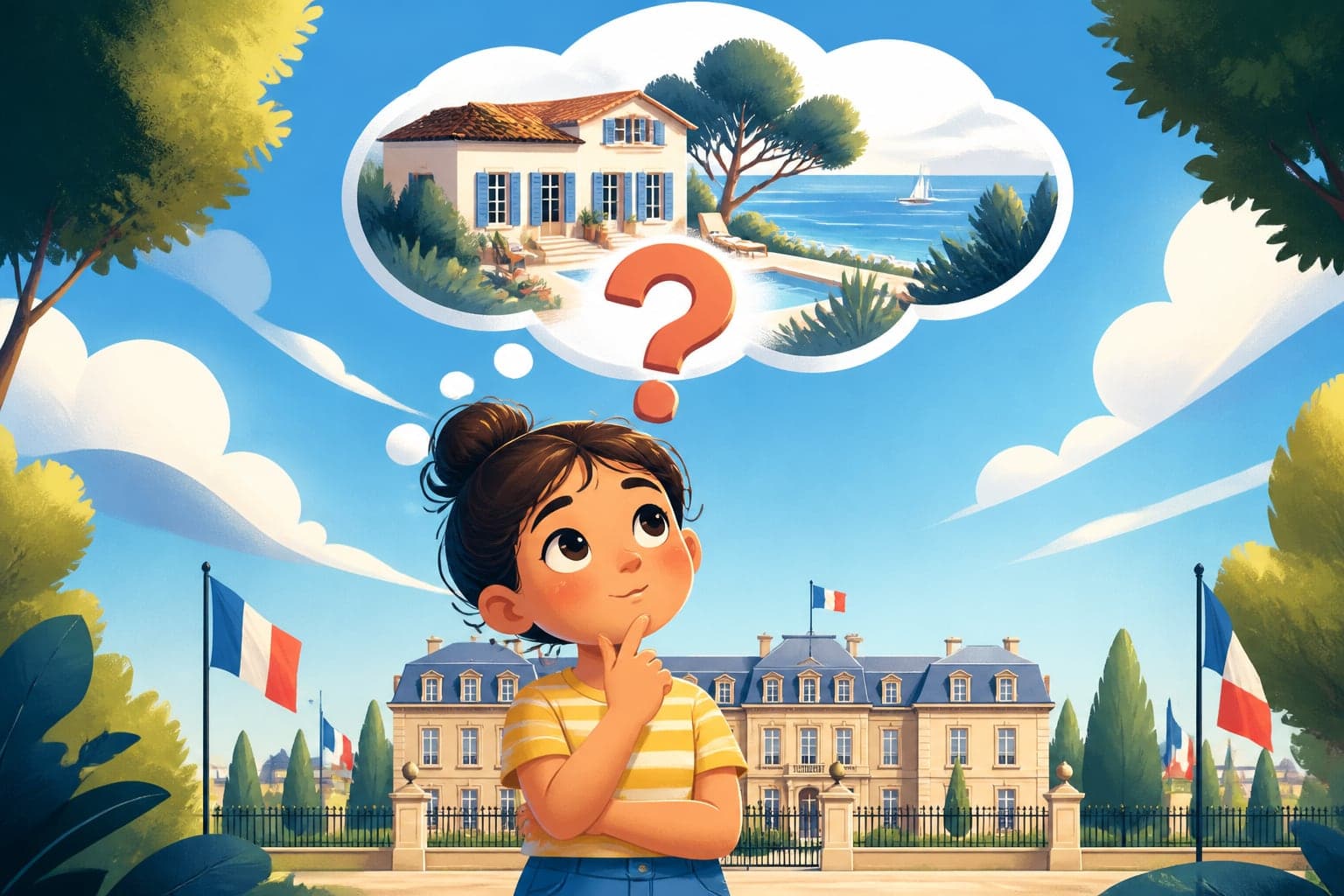 La petite question de Camille : Est-ce que le président a une maison de vacances ?