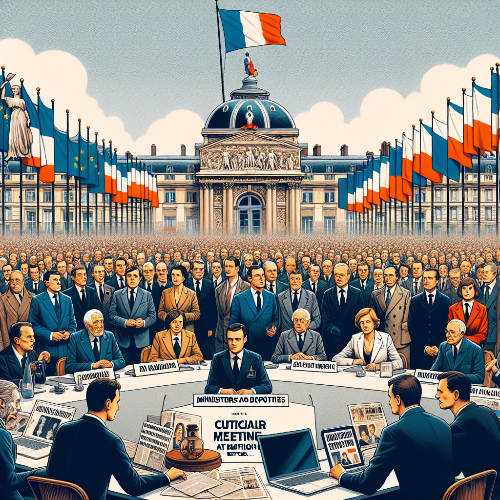 Réunion cruciale à Matignon : ministres et députés avant discours de politique générale