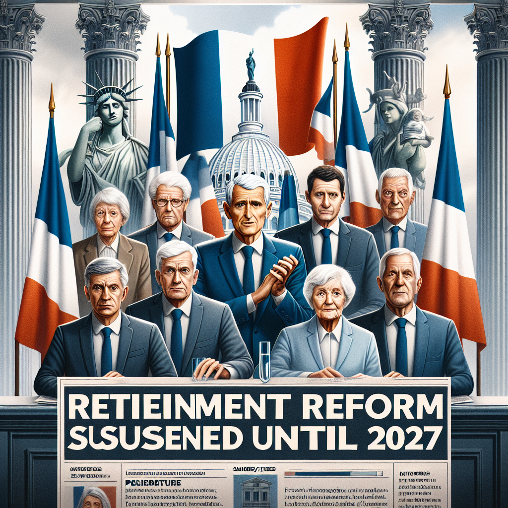 Sébastien Lecornu suspend la réforme des retraites jusqu'en 2027