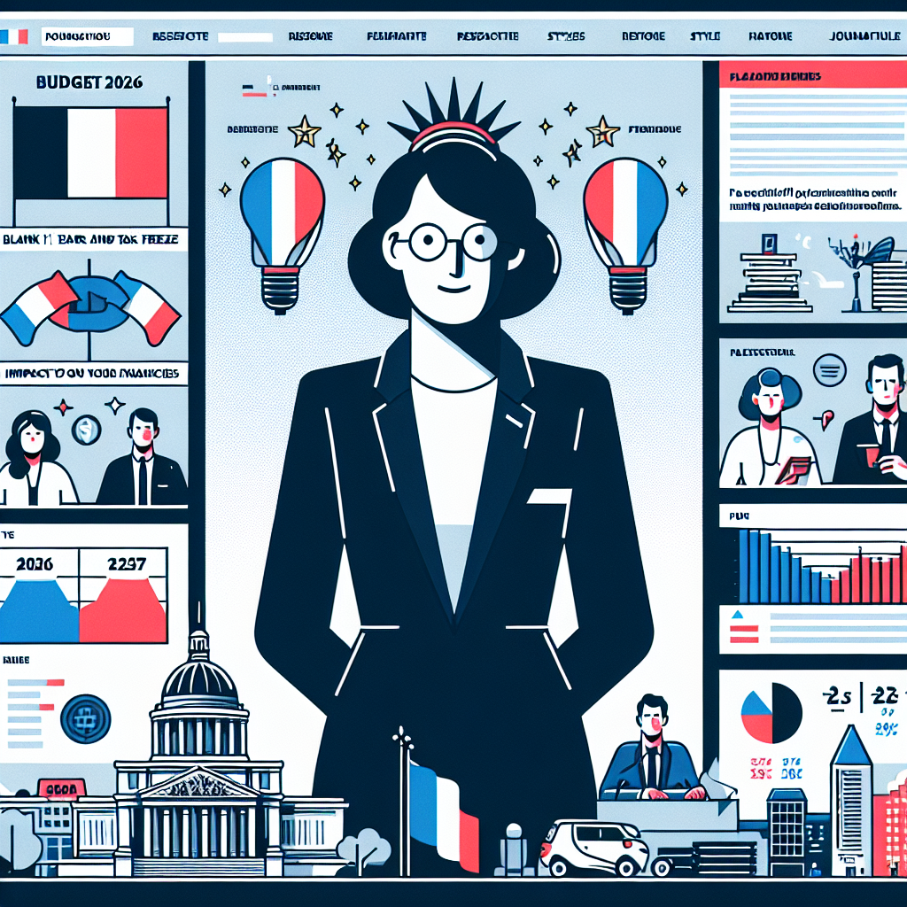 Budget 2026 : Année blanche et gel fiscal, impact sur vos finances