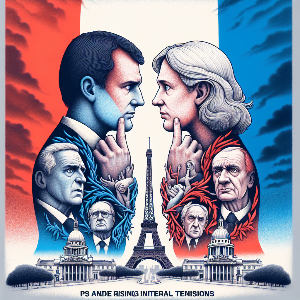 Division politique : PS et LR face à des tensions internes croissantes