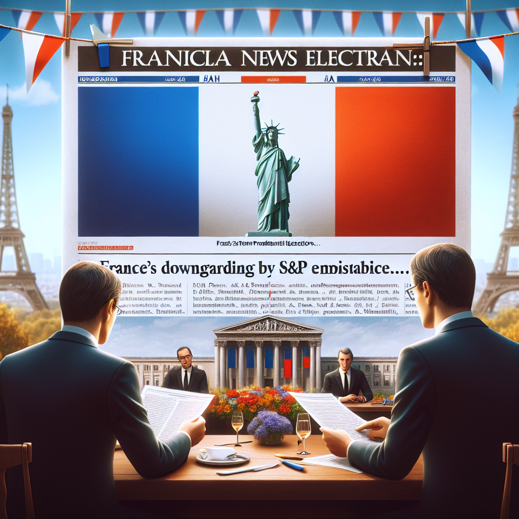 La dégradation de la note de la France par S&P souligne l'instabilité politique
