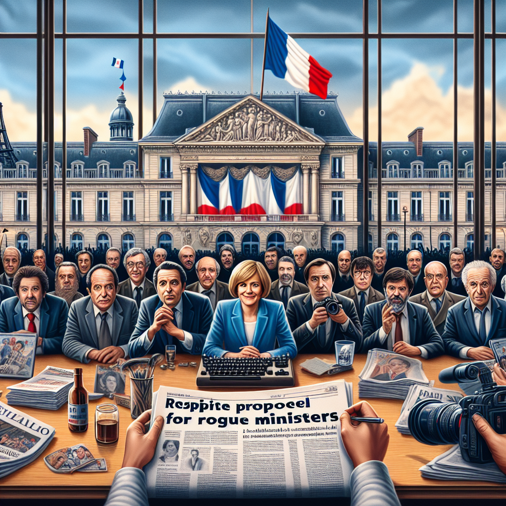 Gérard Larcher propose un sursis pour les ministres LR renégats