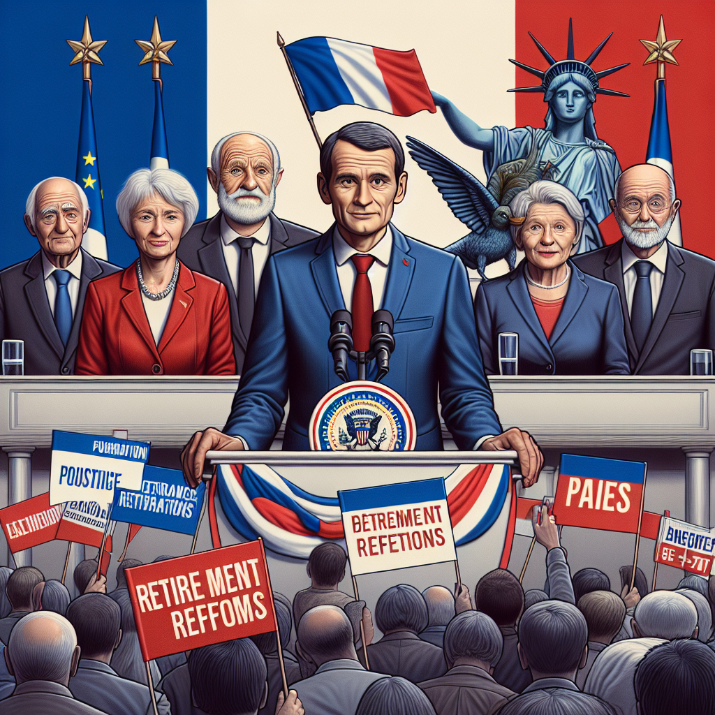 Macron sème la confusion sur la réforme des retraites avec un "décalage"