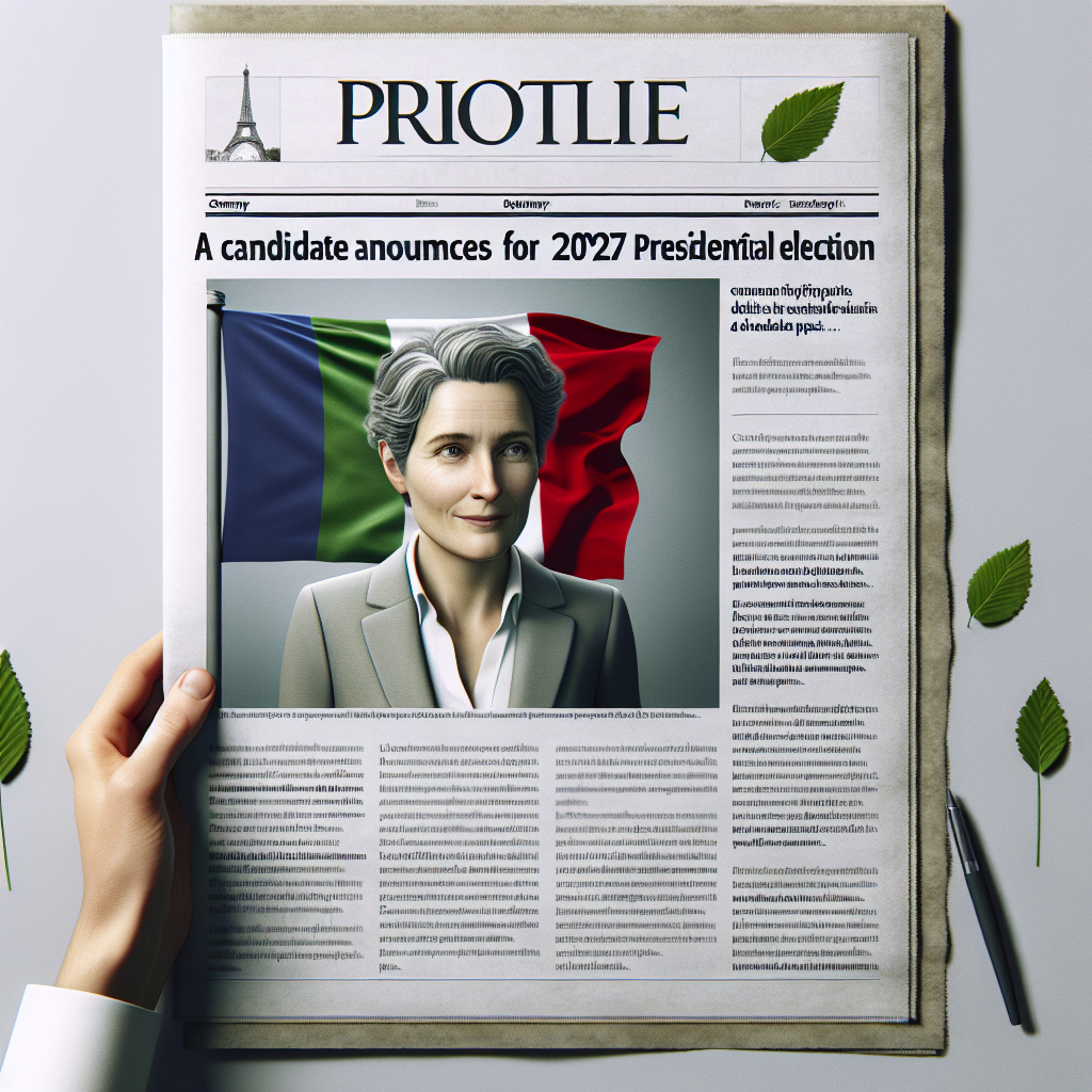 Marine Tondelier se déclare candidate à la présidentielle 2027
